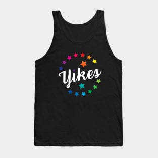 YIKES - Cool and Funny Retro Design Tank Top